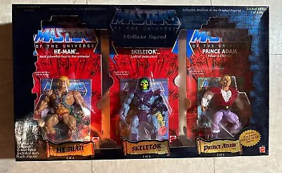 MOTU He-man And The Masters Of The Universe 5 Pack Commemorative Prince Adam • $300