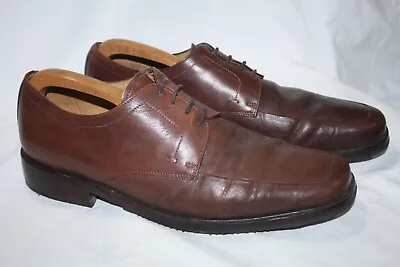 Marks & Spencer Italian Mens Size 9 Derby Shoes With Leather Uppers And Lining • £20