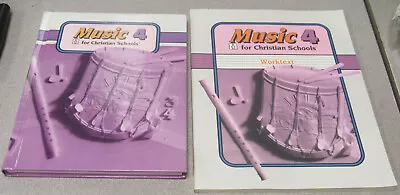 Music 4 Christian Text & Workbook Bob Jones Homeschool • $14.99