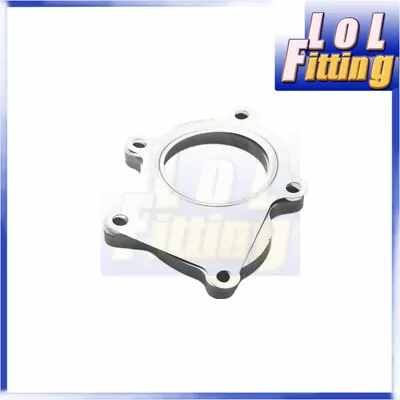 For T3 T3/T4 5 Bolt Turbo Outlet Exhaust Downpipe Mild Steel Flange W/ SS Gasket • $19.97