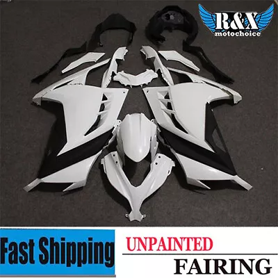 Fairing Kit For Kawasaki Ninja 300 2013-2017 Unpainted ABS Injection Bodywork 15 • $159.01