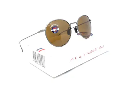 Vuarnet Vl 1610 0004 2121 Swing Titanium Pure Brown Px 2000 Sunglasses • $142.80