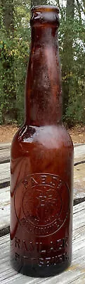 Pabst Brown Amber Glass Beer Bottle From Ramlack Pittsburg Pa.~1910-1920’s • $19.99