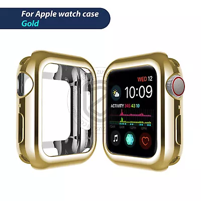 $13.95 • Buy For Apple Watch IWatch Series SE 8 7 5 4 3 Case Soft Cover 38 40 41 42 44 45 Mm