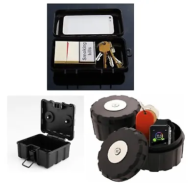 £11.80 • Buy Car Magnetic Safe Box Storage Secret Stash Key/Money Holder-Small, Medium, Large