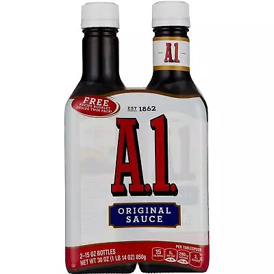 A-1 Steak Sauce - 2/15oz Bottles • $35.31