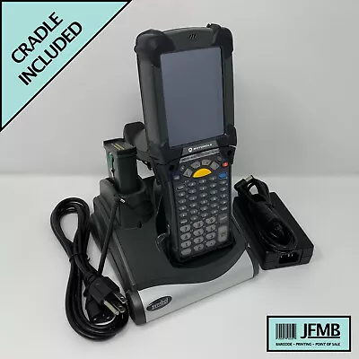 Symbol Motorola MC9190-GA0SWEQA6WR MC9190 1D Barcode Scanner WM 6.5 & Cradle OEM • $199.99