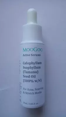 $16.99 • Buy MOOGOO Tamanu Seed Oil 25ml Acne Scarring Stretch Marks NEW- Box Damaged READ PL
