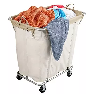 Laundry Cart With Wheels 320L Large Rolling Laundry Cart For Commercial/Home... • $124.43