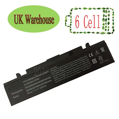 £20.66 • Buy 5200mah Battery For Samsung NP-R519 R530 R580 RV511 R730 R780 R418 AA-PB9NC6B UK