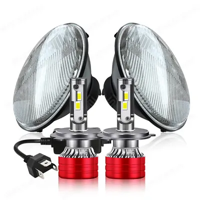 Fit For Chevy Bel Air 54-59 Headlights 7'' Inch LED Headlamps Hi/Lo Beam Lights • $119.99