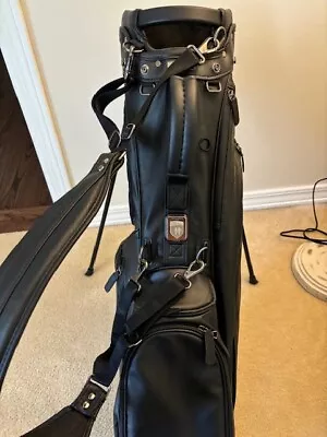 Titlest Linkslegend Black  Synthetic Leather Stand Bag With Strap Excellent!!!! • $279.99