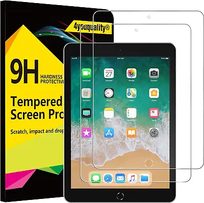 [2-Pack Screen Protector For Ipad 9.7-Inch (6Th/5Th Generation 2018/2017 Model) • £12.62