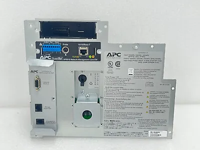 APC SYAF16KRMT Symmetra LX Power Switch Back Bezel Plate W AP9619 Network Card • $99.99
