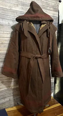 Mountain Man Trappers Rendezvous Wool Capote Brown Long Heavy NWT • $799.99