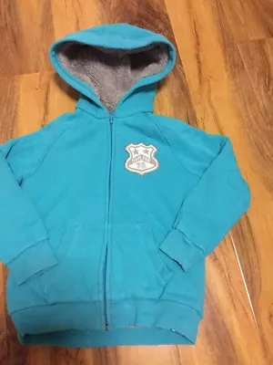 £15 • Buy Oxylane Boys Fur Lined Hoodie Aged 5 Years Old (105-114cm)