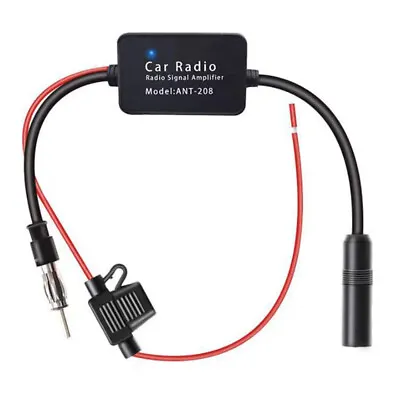 12V Car Radio Antenna FM/AM Radio Signal Amplifier Booster Anti-interference  XK • £7.31
