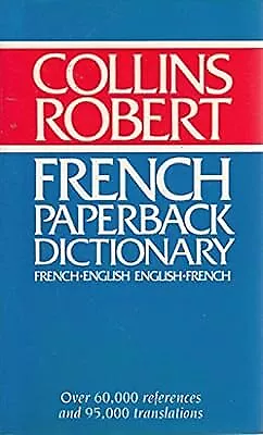 Collins-Robert-Paperback French-English English-French Dictionary Atkins Beryl • £2.38