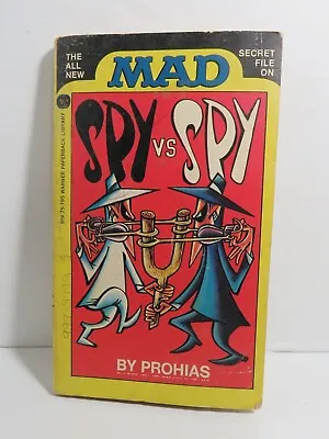 Prohias MAD SECRET FILE ON SPY Vs SPY Vintage 1974 5th Print PB Mad Magazine • $6.25