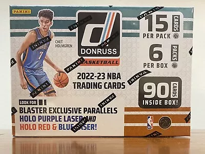2022-23 Panini Donruss NBA Basketball Blaster Box - Factory Sealed - Free Post! • $59.95
