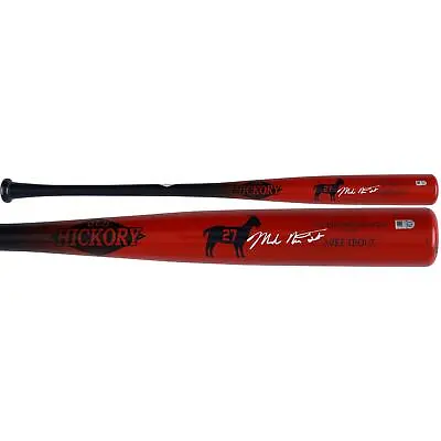 Mike Trout Angels Signed Old Hickory MT27 Goat Custom Bat W/Full Name Signature • $1599.99