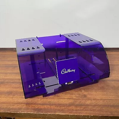 £19.99 • Buy Cadburys Chocolate Bar Dispenser Expandable Shelf Rack Display Unit Purple