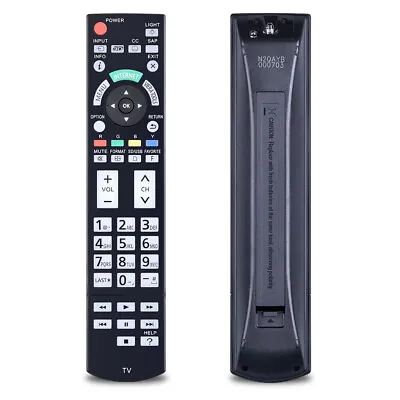 $9.89 • Buy N2QAYB000703 Remote Control For Panasonic TV TC-L47WT50 TC-L55WT50 TC-P65GT50 