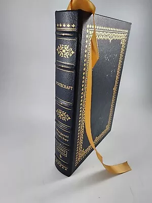 STATECRAFT UK Prime Minister Margaret Thatcher Easton Press Signed COA Leather • $400