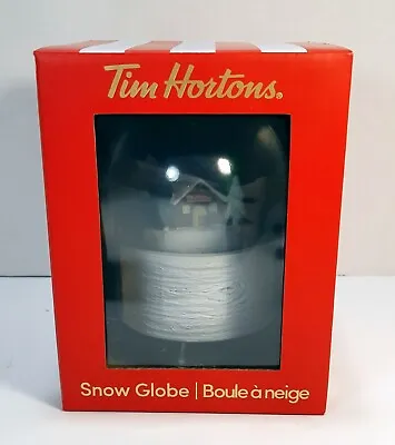 $39.99 • Buy Tim Hortons Snow Globe 2022 Christmas Coffee Decoration NEW In BOX!