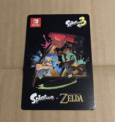 Splatoon X The Legend Of Zelda Splatfest GameStop Special Edition Art Card • $23