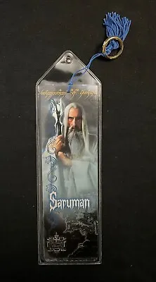 Lord Of The Rings Bookmark - Saruman With Tassel And Pendant - Brand New !!! • £19.08