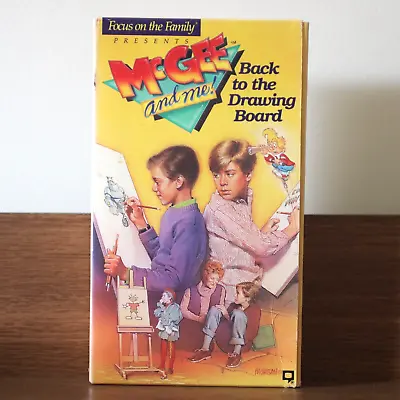 McGee And Me - Ep.6: Back To The Drawing Board (VHS 1989) • $2.69