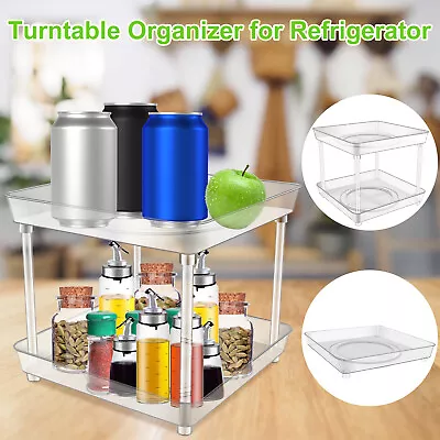 Lazy Susan Turntable For Cabinet 106 X 7.5 Inch Clear Turntable Organizer· • £12.29