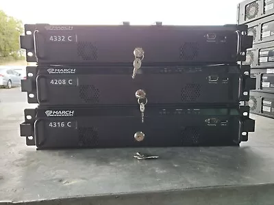 Lot Of 3 March Networks 4000  DVR 4332C 4316C 4208C No HDD Read • $279.95