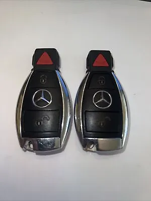 2 Two Mercedes-benz Oem Genuine 3 Button Remote Smart Key Fob Glk Gl C Cl E S Sl • $11.88