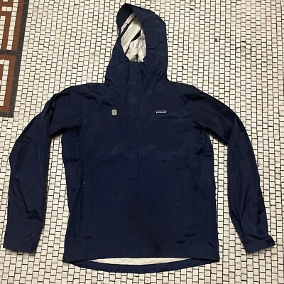 $69.99 • Buy Men’s Patagonia Torrentshell Jacket H2NO Sz M Rain Waterproof Navy EUC