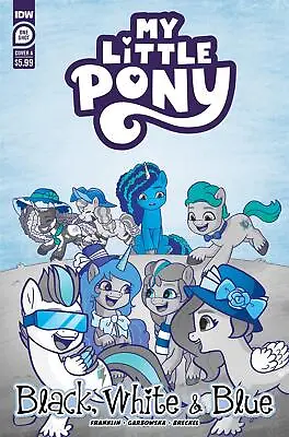 My Little Pony Black White & Blue #1 Cvr A Garbowska Idw-prh Comic Book • $9.99