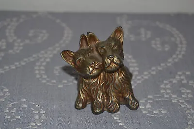 Vintage Metal Scottie Dogs/Scottish Terrier Figurine Decor Metalware 2  Tall • $5.29