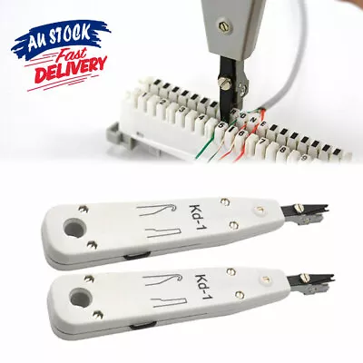Punch Punch Tool LAN CAT6 RJ45 Cable Telephone CAT5 Terminal Cutter New Krone • $10.95