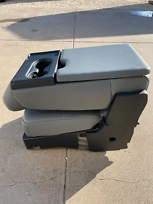 2015-2023 Ford F150 Center Jump Seat / Console Gray Vinyl Oem New! Nice!!! F250 • $200