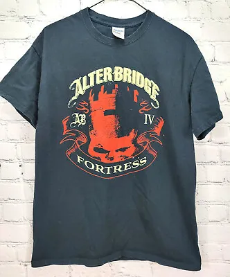£12.89 • Buy Alter Bridge Fortress Tour Tee Gildan T-Shirt Black Size Medium