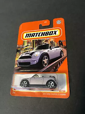 Matchbox 2010 Mini Cooper S Cabrio [violet] 52/100 • $0.99