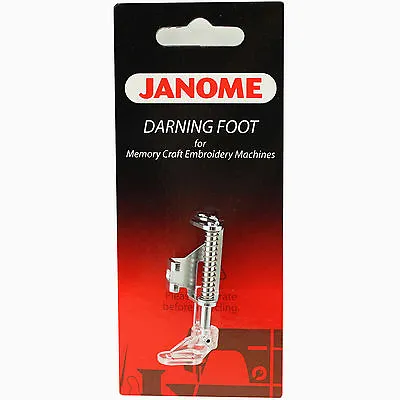 Janome Darning Foot  #200325000 For Memory Craft Embroidery Machines • $31.99