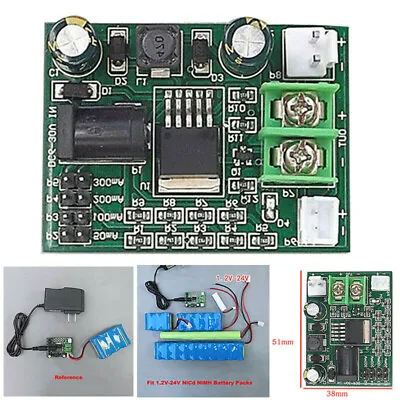 1.2~24V 2.4 3.6 12V Ni-Cd Ni-MH NiCd Batteries Charger Module Charging Bo-wq • £5.27