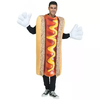 Hot Dog Funny Costume Halloween Fancy Dress • $24.70