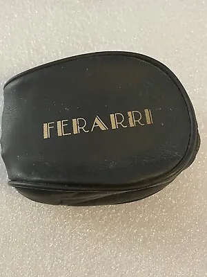 Vtg FERRARI Aviator Style Foldable Folding Sunglasses W/ Black Zip Case See Desc • $7