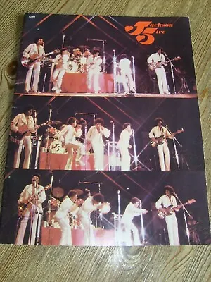 Jackson Five Concert Tour Program 1972 Michael Jackson  Jackson 5 • $79.99