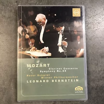 Mozart Concerto Symphony 1987 Euroarts Classical Music On Dvd • $10