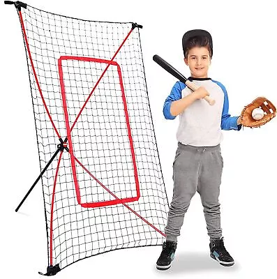 Baseball Kids Training Net Rebound Throwing Return Exercise Softball Equipment • $29.84