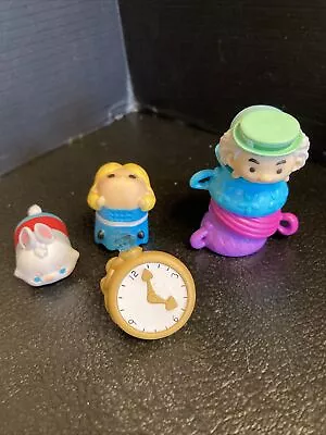 Disney TSUM TSUM Alice In Wonderland Lot Clock Mad Hatter Cups Alice Rabbit • $15